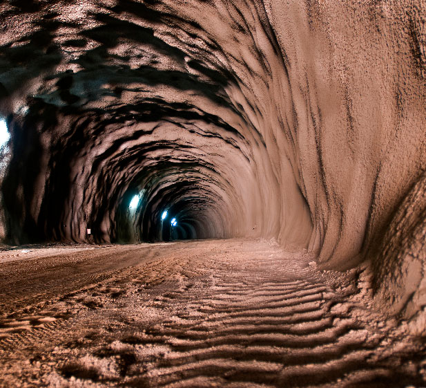 Tire Handler Interior Mine