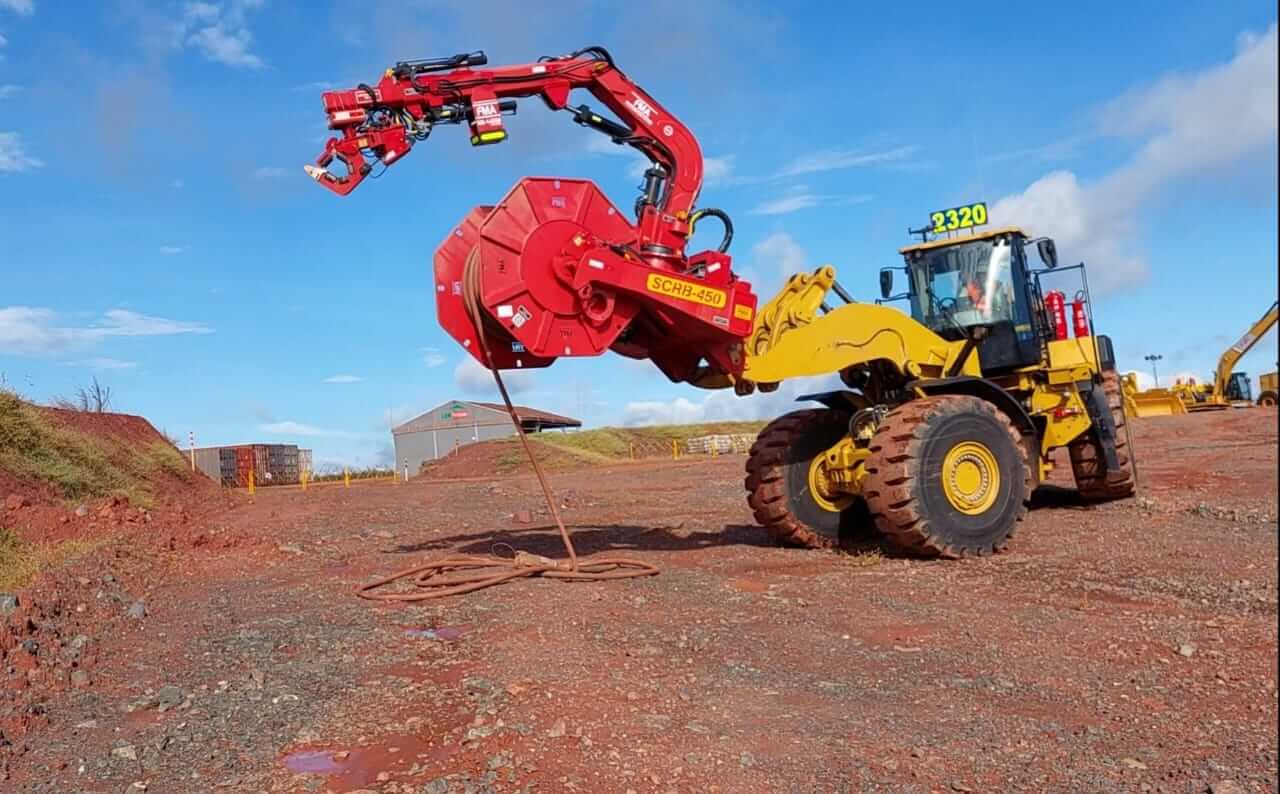 Supply Dual cable reeler to Vale Carajas – Brazil – (Sotreq)