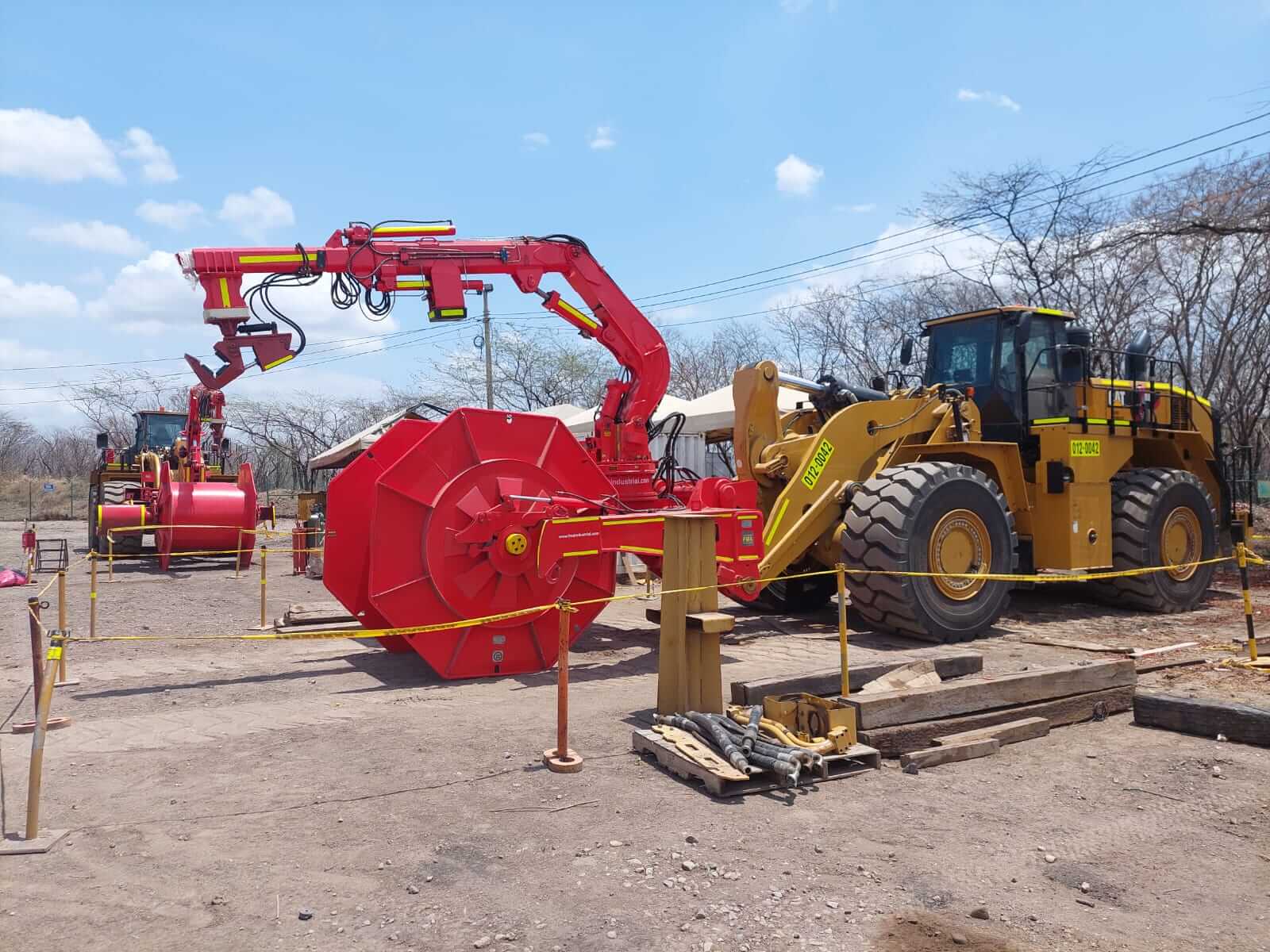 Supply Dual cable reeler to Cerrejon mine – Colombia – (Incomaq)