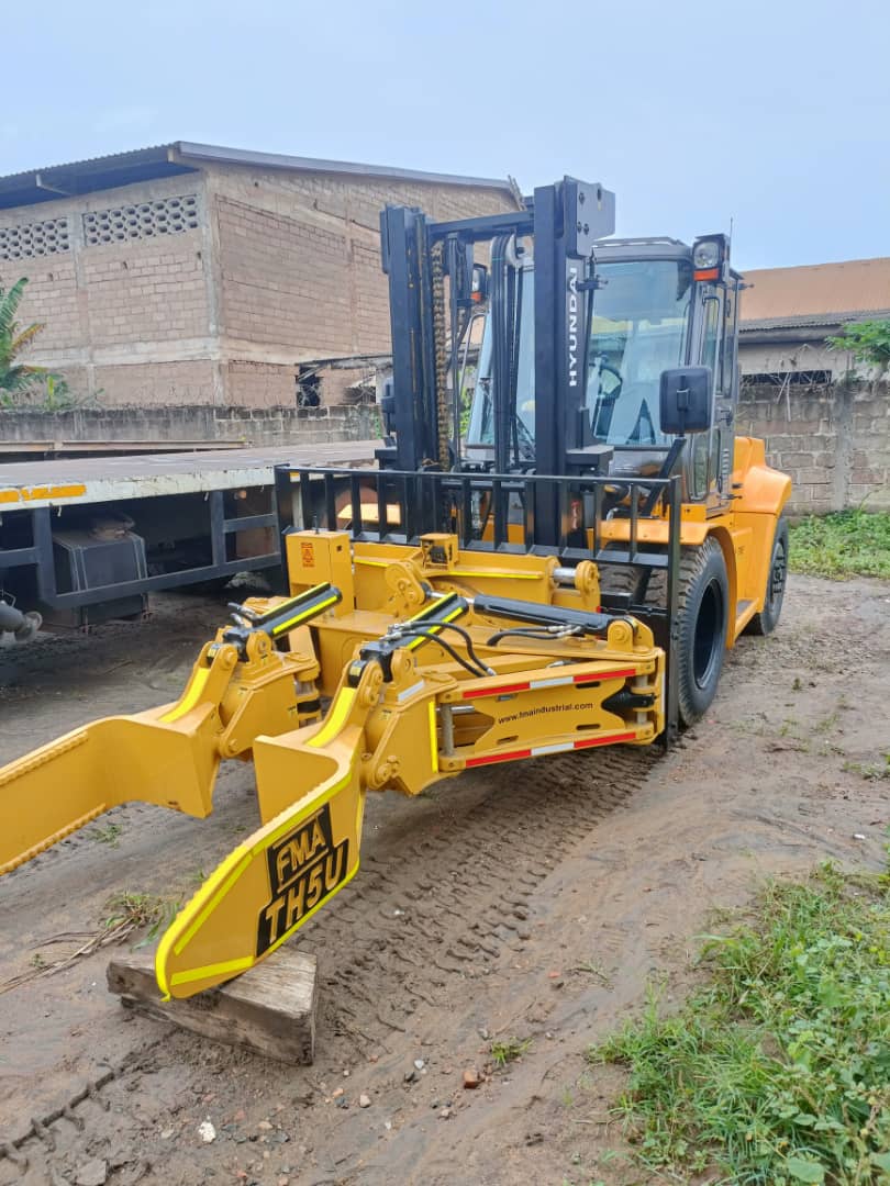 14 Tire Handler have been manufactured for customer in Ghana in the last 5 years.