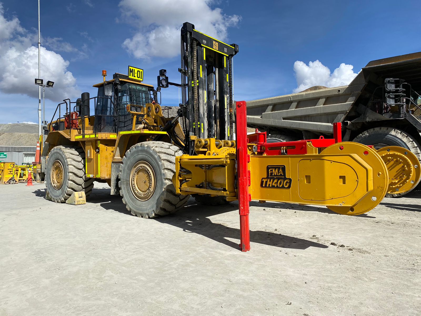 Supply of one TH40-G and Mast to Chinalco Mining