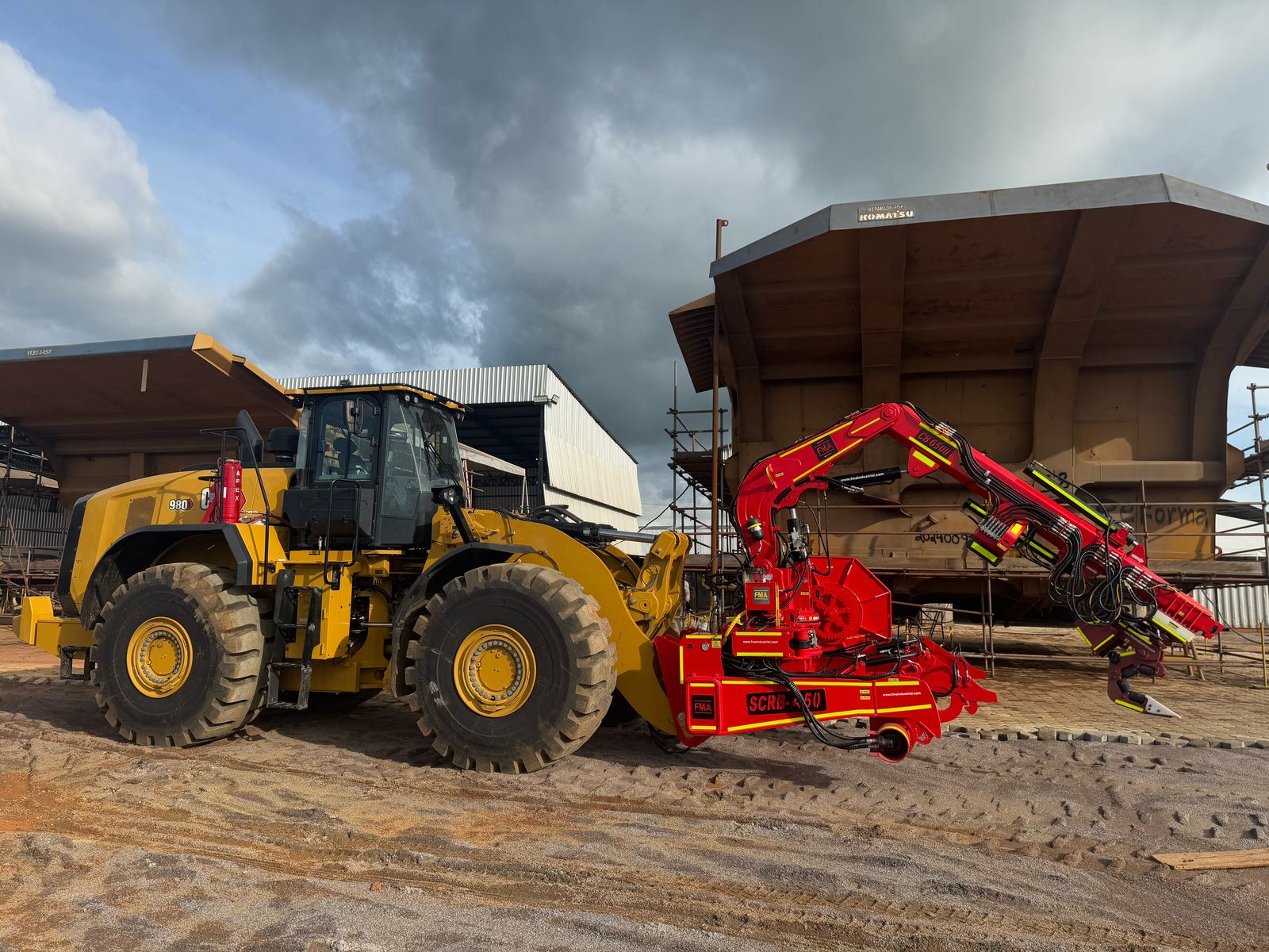 Supply of one FMA Cable Reeler CB6500- SCRB450 to Vale Salobo